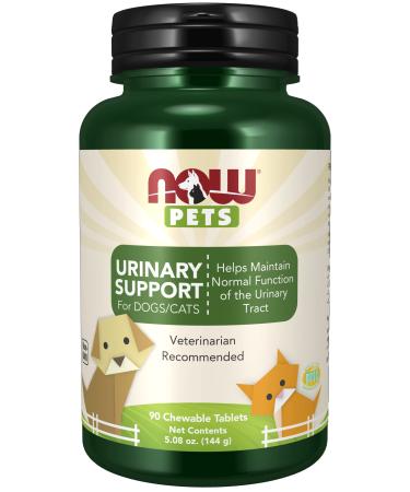 Now Foods Pets Urinary Support for Dogs/Cats 90 Chewable Tablets