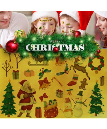 Stampcolour Christmas Metallic Tattoo Paper for Inkjet Printer - DIY Personalized Gold Temporary Tattoos for Kids Party - 5 Sheets 8.5''X11 - Buy Online on GoSupps.com