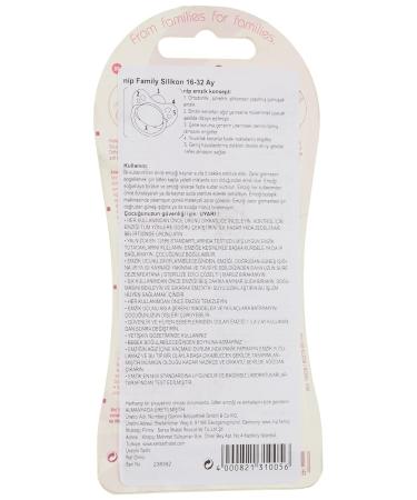 NIP Pacifier Family Girl - Silicone for 16-32 Months | International Shipping Available - Buy Online on GoSupps.com