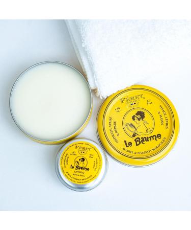 Feret Le Baume Multi-Purpose Balm Rose Poudr Deeply Hydrating Moisturizer for Dry Cracked Skin Cuticles - Natural Lip Balm with Shea Butter & Honey-Made in France Pack 2-50ml/1.7 Ounce Rose Poudr 1.7 Ounce - Set of 2 - Buy Online on GoSupps.com