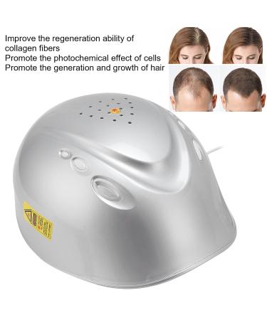 ZJchao Hair Growth Therapy Helmet | Laser & LED Hair Loss Treatment Device - 160 Laser Heads Silver 100-240V - Buy Online on GoSupps.com