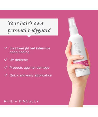 PHILIP KINGSLEY | Daily Damage Defense Leave-In Conditioner Spray | Heat Protectant Conditioning Hair Detangler Spray | Hydrates Detangles Boosts Shine Frizz-Control | 2.02oz 2.02 Fl Oz (Pack of 1) - Buy Online on GoSupps.com