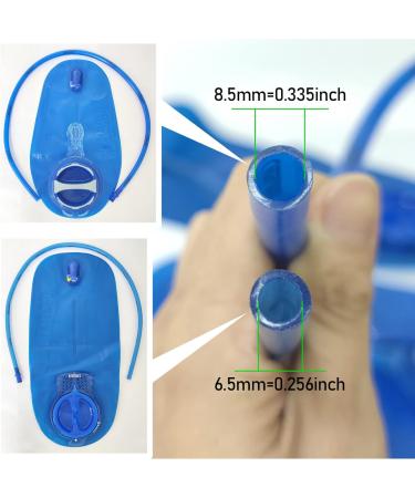 VFVIMN Bite Valve Replacement Mouthpieces - 4-Pack, Dark Blue, Fits Camelbak & Most Brands, with Shutoff Valve & Dust Cover - for Hydration Bladder & Backpack Water Reservoir - Buy Online on GoSupps.com