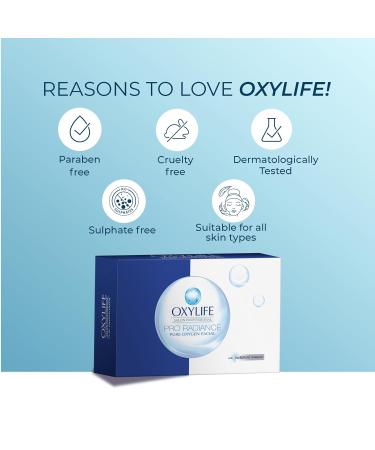 Oxylife Salon Professional Pro Radiance Pure Oxygen Facial - 50g | International Shipping Available - Buy Online on GoSupps.com