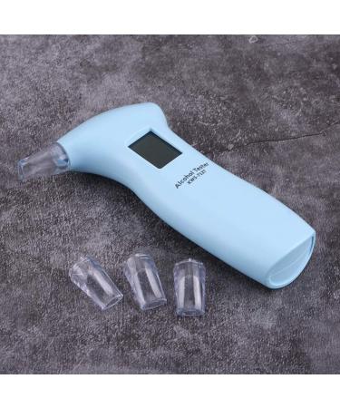 Portable Alcohol Breathalyzer LCD Display Digital Tester - Blue Color ABS Material - Buy Online on GoSupps.com