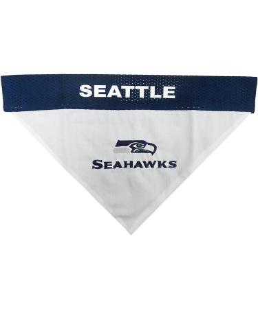 Pets First NFL Seattle Seahawks Reversible Dog Bandana - Premium Embroidered Team Logo - Large/X-Large - Buy Online on GoSupps.com