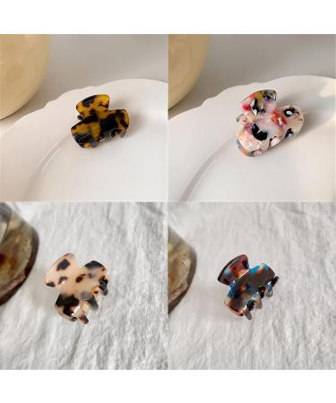 Vegcoo 6-Piece Acetate Hair Clip Set for Women | Vintage Large & Small Hair Clips for All Hair Types - Perfect for Thin & Thick Hair - Buy Online on GoSupps.com