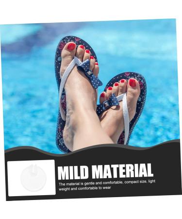 NOLITOY Silicone Gel Toe Pads Sandals - 24 Pairs Metatarsal Cushion Inserts for Women | Forefoot Pads & Ball of Foot Comfort - Buy Online on GoSupps.com