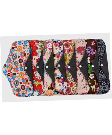 Washable Bamboo Charcoal Cotton Mama Pads - Reusable Menstrual Pad for Maternity - M06 - Buy Online on GoSupps.com