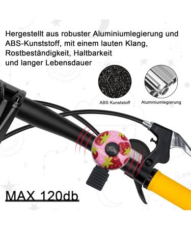 Gaonala Bicycle Bell for Kids - Delightful Sound for Boys & Girls | Perfect Bike Wheel Accessory - Buy Online on GoSupps.com