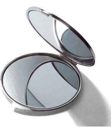 Mother of Pearl Folding Makeup Mirror with Magnifying Butterfly Flowers Design - Buy Online on GoSupps.com