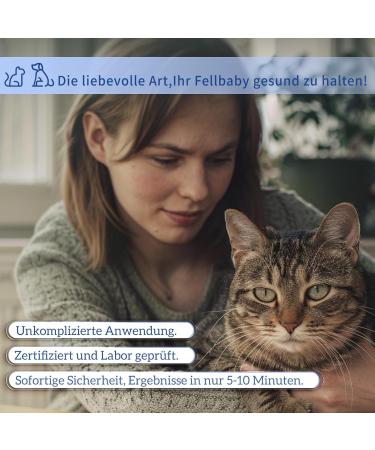 Belabb Giardien Quick Test for Dogs & Cats | Detect Diarrhea Nausea & Intestinal Parasites - Buy Online on GoSupps.com