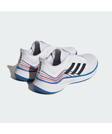 Buy adidas Men's Novaflight Volleyball Shoes - 46 EU Ftwr White/Core Black/Bright Royal | International Shipping - Buy Online on GoSupps.com