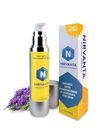 Maximum Strength Natural Frankincense Oil for Pain of Hands Feet Joints Muscles and Other Discomforts - Infused w/Lavender Frankincense Essential Oil & Myrrh Oil for Skin - Physician Formulated