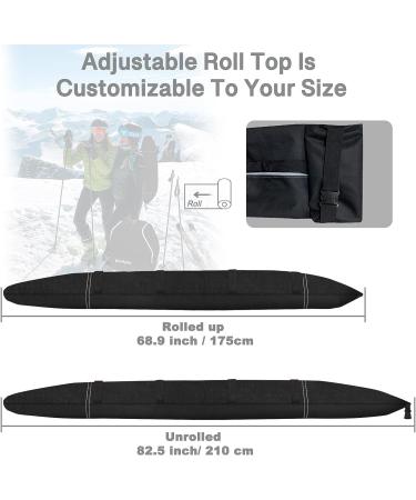 Waterproof Ski and Boot Bag Combo for Air Travel - Fits Skis Up to 200 cm and Boots Up to Size 13 - Large Storage Space for Ski Gear and Accessories - Buy Online on GoSupps.com
