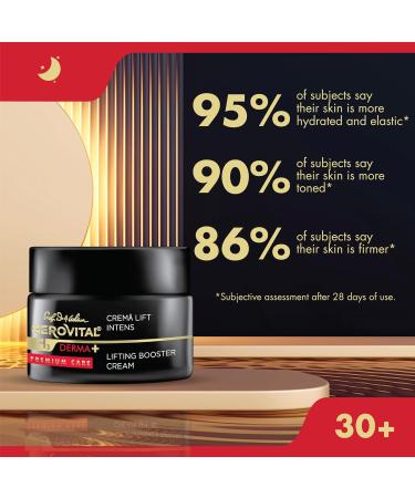 Intense Lift Effect Face Cream Moisturizes Provides Skin Firmness and Elasticity 50 ml Gerovital H3 Derma+ Premium Care - Buy Online on GoSupps.com
