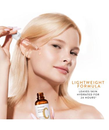 Vitamin C Face Serum - Hydrating Anti-Aging Skin Tightening with Vitamin E & Hyaluronic Acid | Colorfarm 1 Fl Oz - Buy Online on GoSupps.com