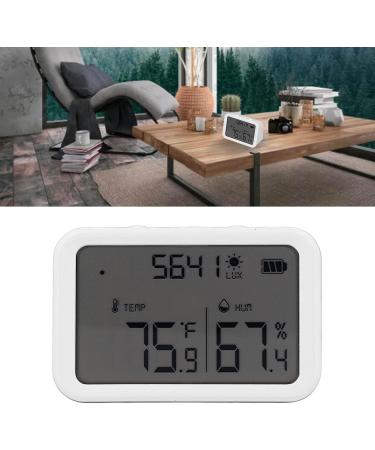 Tyenaza WiFi Thermometer Hygrometer | Intelligent Wireless Temperature & Humidity Monitor for Home & Pet Cages | Accurate Light Detection Sensor - Buy Online on GoSupps.com
