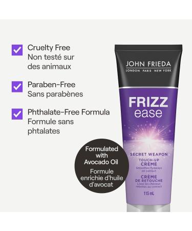 John Frieda frizz Ease Forever Smooth Shampoo and Conditioner & John Frieda Frizz Ease Secret Weapon Touch-up Cr me (250 mL + 115mL) - Buy Online on GoSupps.com