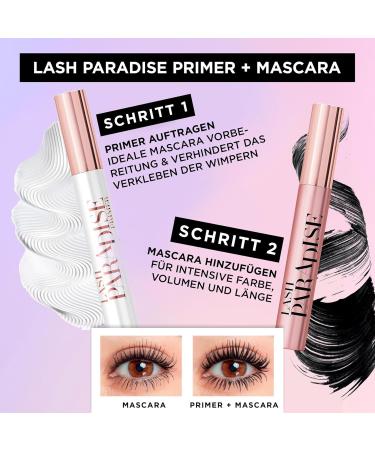 L'Or al Paris Lash Paradise Mascara Double Pack - Intense Black 2 x 6 ml for Length & Volume - Shop Now! - Buy Online on GoSupps.com