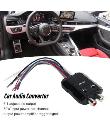 High to Low Car Audio Converter - 2 Channel Line Output for Massive Audio Amplifiers | International Shipping - Buy Online on GoSupps.com