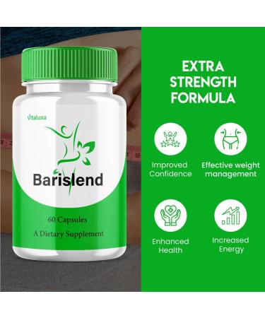(3 Pack) Barislend Capsules Barisland Pills Pink Salt Blend for Women Barislends Max Strength Supplement Official Advanced Formula Natural Energy Support Bari Slend Review (180 Capsules) - Buy Online on GoSupps.com