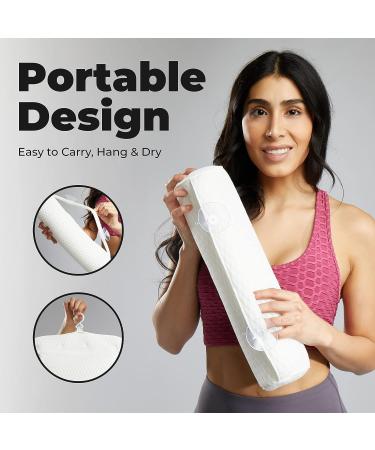 X-Large Luxury Full Body Bath Pillow - Air Mesh for Tub Neck and Back Support - Buy Online on GoSupps.com