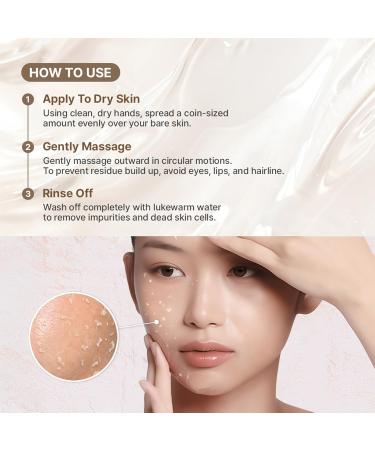 PRIMERA (PRMR) Mild Peeling Gel | Korean Gentle Exfoliating Gel Cleanser for Sensitive Skin Daily Pore Care & Smooth Skin Gommage Soft Peeling Exfoliator for Face & Body 100ml / 3.38 fl oz - Buy Online on GoSupps.com