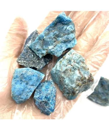 Natural Crystal 1000g Natural Blue Apatite Crystal Raw Rock Gemstone Gravel Stone for Home Decoration Power Stone Crystal ningxiao - Buy Online on GoSupps.com