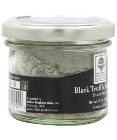 Black Truffle Sea Salt 10% - Premium Truffle Salt for Cooking & Finishing (3.5oz) - Buy Online on GoSupps.com