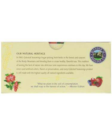 Celestial Seasonings Wild Berry Zinger Herbal Tea - Caffeine Free, 20 Bags - 1.7 oz - Buy Online on GoSupps.com