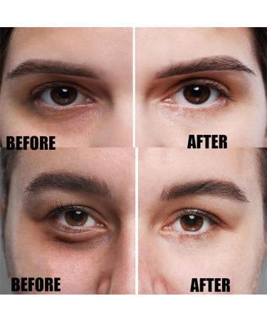 Colored Clay Eye Concealer Color Corrector for Dark Circles with Brush Long Lasting Moisturizing Concealer Hides and Brightens Dark Circles - Buy Online on GoSupps.com