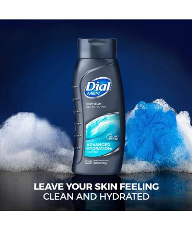 Dial Men Body Wash - Advanced Hydration 16 fl oz (Pack of 6) - Buy Online on GoSupps.com