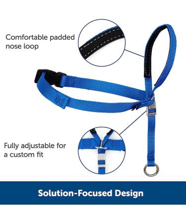 Dog Head Collar No Pull Training Tool for Dogs on Walks Gentle Training Collar Stops Heavy Pulling On The Leash for Small Medium Large Dogs Training and Walking (M Purple) M Purple - Buy Online on GoSupps.com