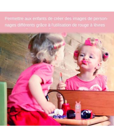 Maquillage Sur Le Brillant Pour - Brille Des Filles Baume Tube Brillant | Ensemble Rouge Lavable En Toute S curit 2pcs Fun Cosmetic Cadeau Pour Les Adolesce - Buy Online on GoSupps.com