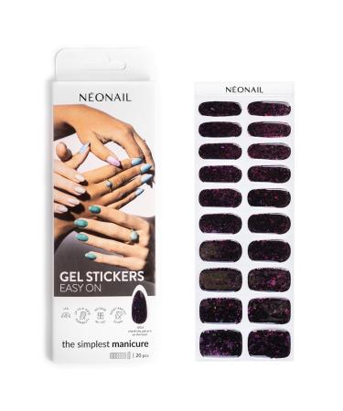 Neonail Gel UV Stickers Easy on M03 - Glitter - 15 pattern - nail ticker - nail polish stripes - gel nail sticker - nail sticker for feet and hands - fingernails for sticking up decoration nail design - Buy Online on GoSupps.com