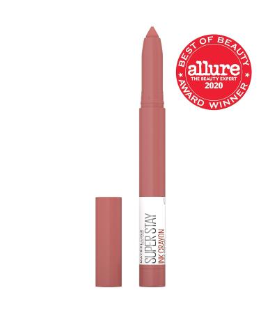 Maybelline Super Stay Ink Crayon Lipstick - Achieve It All | Matte Longwear Makeup | 0.04 oz (Pack of 2) - International Shipping Available - Buy Online on GoSupps.com