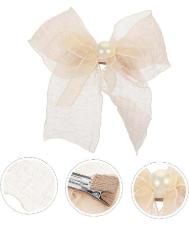 Didiseaon Bow Flower Mesh Lace Hairpin Hair Accessories Hair Accessories for Girls Tulle Hair Clip Girl Hair Accessories Girl Hair Bows Girls Bows Toddler Metal Vintage Headgear - Buy Online on GoSupps.com