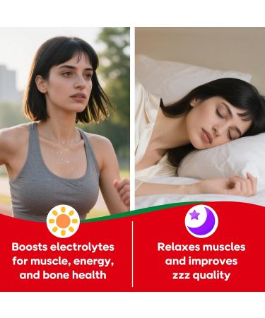 Potassium Magnesium Gummies High Absorption Magnesium Glycinate D3 & B6 Potassium Citrate - for Muscle Support Leg Cramps & Electrolyte Balance - Vegan Non-GMO Strawberry Flavor 60 Count 1pack - Buy Online on GoSupps.com