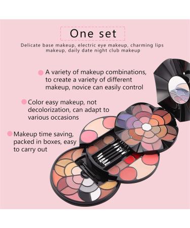 FantasyDay All-in-One Makeup Kit Gift Set | 57-Piece Makeup Set for Women with Eyeshadow Palette, Lipstick, Blush, Concealer, and More - Buy Online on GoSupps.com