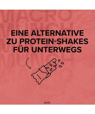 Bulk Macro Munch Protein Bar White Chocolate Peanut Butter 62 g Pack of 12 - Buy Online on GoSupps.com