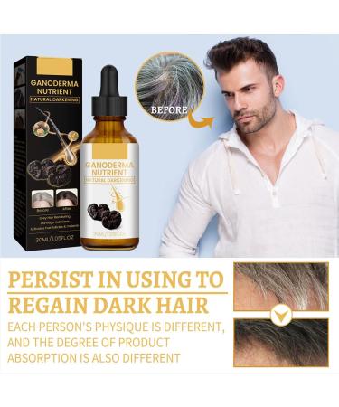 Darka Anti-Greying Hair Serum 5PCS - Ganoderma Nutrient for Natural Darkening and Healthier Hair - Buy Online on GoSupps.com