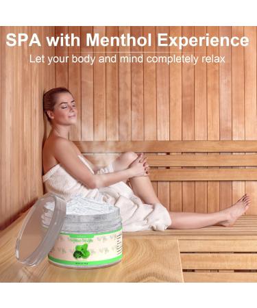 Menthol Crystals 2 oz 100% Pure Organic Mint Crystals | Great for Making Shower Steamers Creams and Soaps Peppermint 2 Fl Oz (Pack of 1) - Buy Online on GoSupps.com