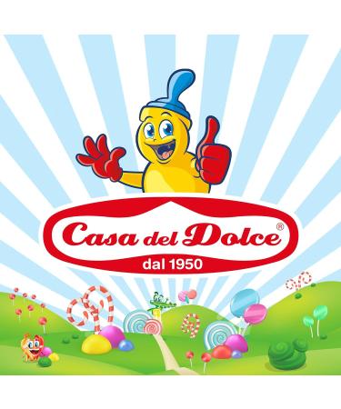 CASA DEL DOLCE Marshmallow Twist Pack Marshmallow with Forest Fruit Flavor 1 Kg Made in Italy Lactose Free Gluten Free Gift Ideas for the Holidays - Buy Online on GoSupps.com