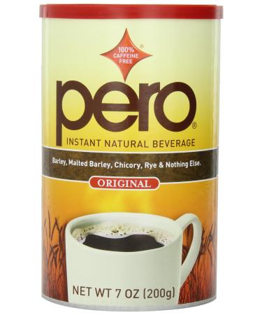 Pero Instant Natural Beverage Caffeine Free Original 7 oz (200 g)
