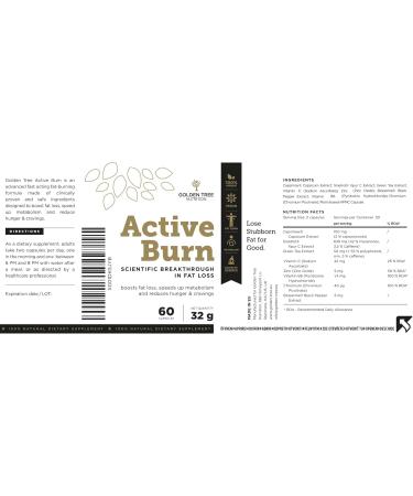 Golden Tree Active Combustion - Premium Natural Incense for International Shipping | Eco-Friendly Aromatherapy - Buy Online on GoSupps.com