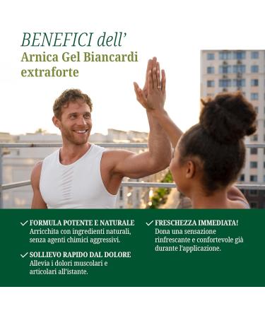 Biancardi Arnica Gel Extra Strength 500 Ml - Buy Online on GoSupps.com
