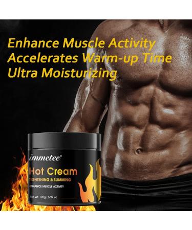 immetee Anti-cellulite tenace Cr me Anti-Cellulite Cr me Chaude massage de cellulite Tendre les muscles R duit efficace la graisse de la taille et des hanches cr me chaude 170g - Buy Online on GoSupps.com