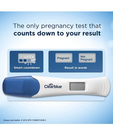 Clearblue Digital Pregnancy Test with Smart Countdown - 2 Pack | Accurate & Easy to Use - Buy Online on GoSupps.com