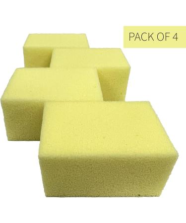 New Millennium Grip Strength Trainer 4-Pack - Extra Soft Yellow Foam Hand Therapy Exercisers - Buy Online on GoSupps.com